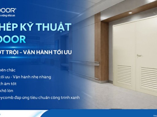 Cửa thép kỹ thuật Austdoor – Giải pháp cửa thép bền vững cho công trình hiện đại