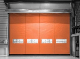 Cửa cuốn nhanh Tự phục hồi - Tự phục hồi khi gặp sự cố