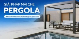Mái Che Pergola Là Gì? Giải Pháp Che Nắng Mưa Ngoài Trời Hiện Đại Và Sang Trọng