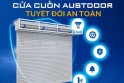 Cửa cuốn nan nhôm M70i an toàn, bền đẹp