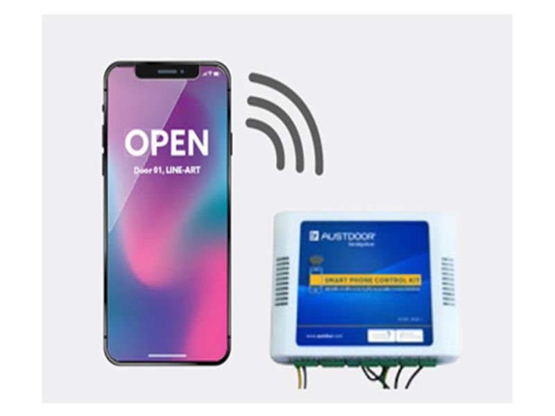 dieu-khien-dien-thoai-cua-cuon-austdoor