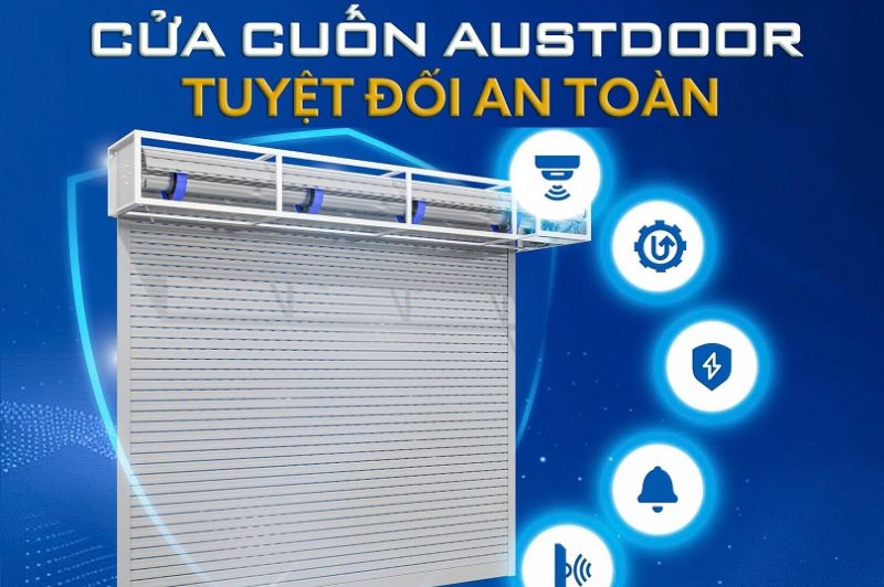 Cửa cuốn nan nhôm M70i an toàn, bền đẹp